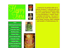 Tablet Screenshot of happytiersbylisa.com